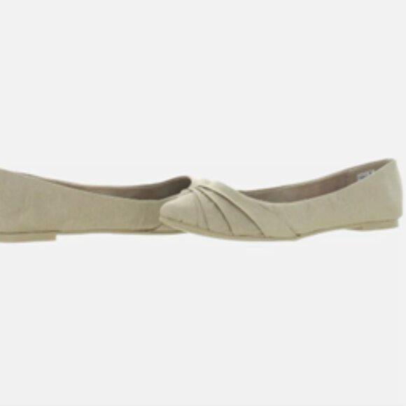 ❌SOLD OUT❌ NIB [Rocket Dog] Myrna Thai Silk Slip-On Beige Ballet Flats - Picture 3 of 11